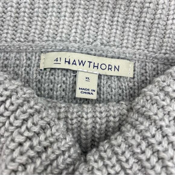 41 Hawthorn Woman’s Sweater XL Thumbhole Sleeves Cowl Neck - Picture 8 of 12